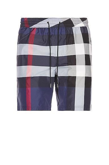 burberry Guildes Check Swim Trunks Product Image