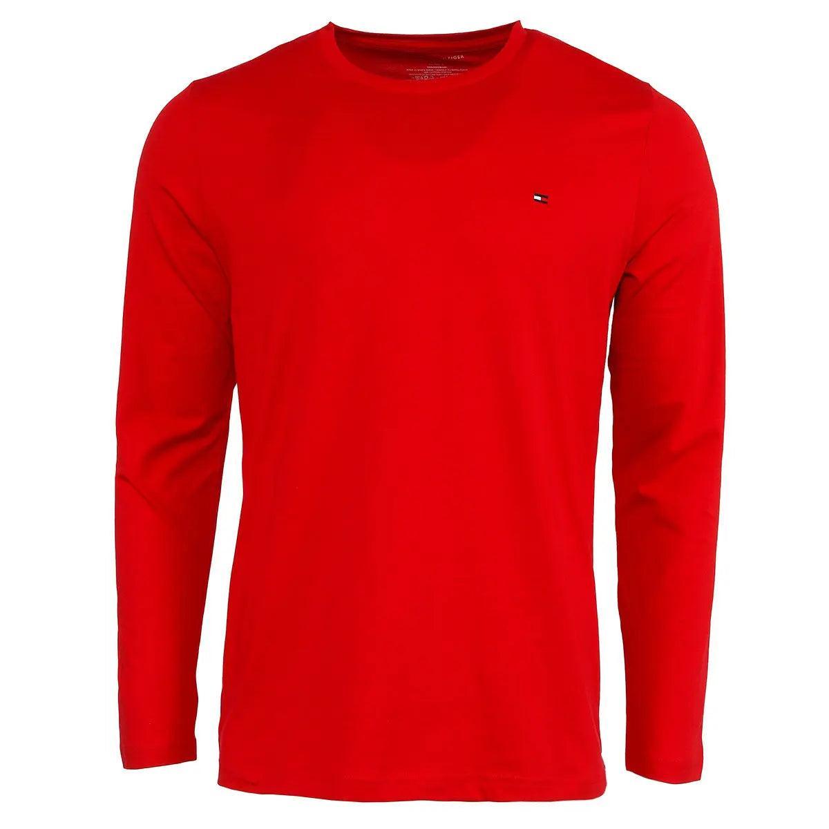 Tommy Hilfiger Men's Core Flag Long Sleeve Crew Male Product Image