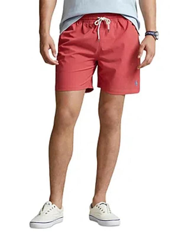 Classic Fit 5.75 Swim Trunks In Nantucket Red Product Image