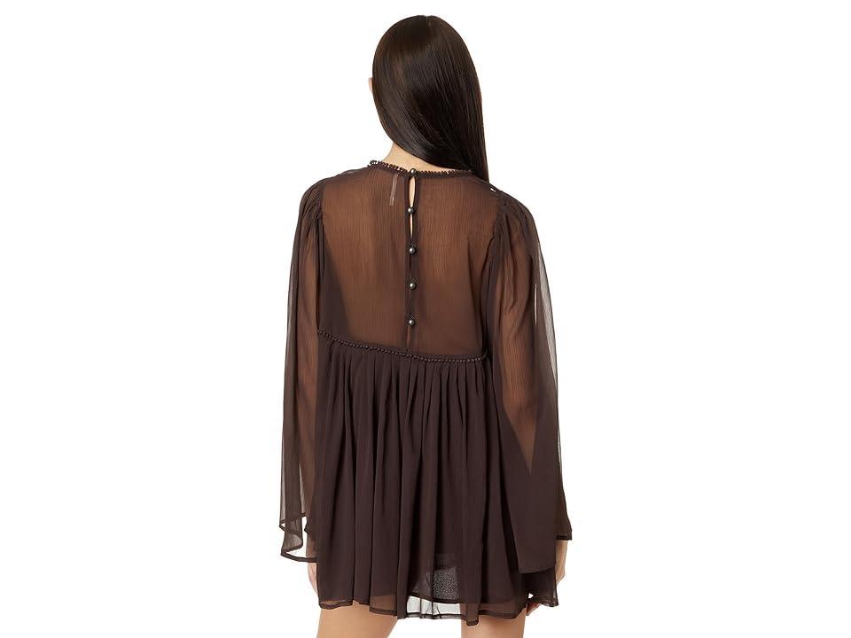 Free People Sunshine of Love Long Sleeve Minidress Product Image