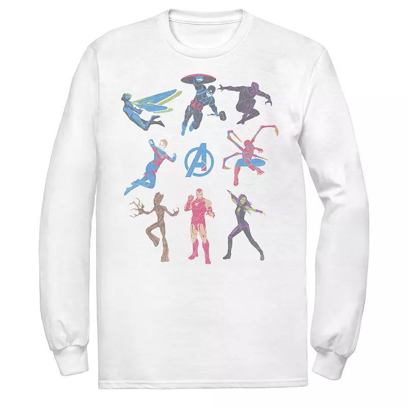 Mens Marvel Character Collage Tee Product Image