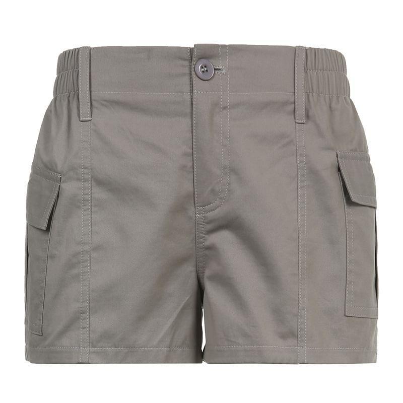 Low-Rise Cargo Shorts Product Image