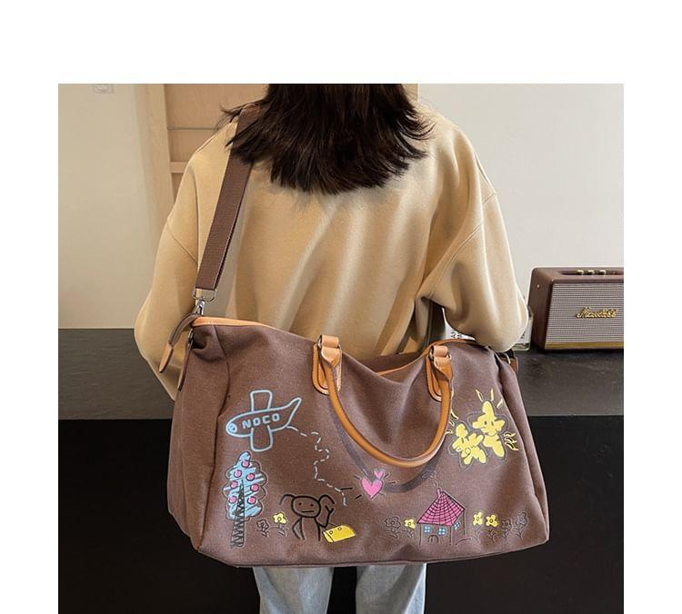 Cartoon Print Crossbody Bag Product Image