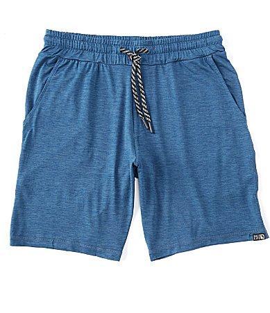 Salt Life Stride 19#double; Outseam Heathered-Knit Shorts Product Image