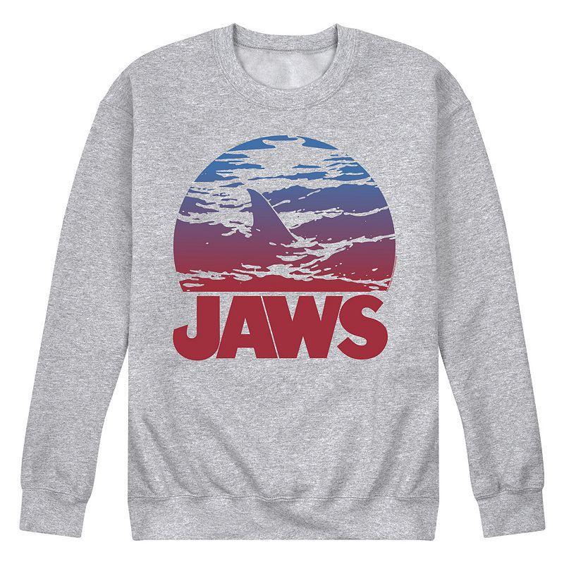 Mens Jaws Ombre Fleece Sweatshirt Pink Product Image