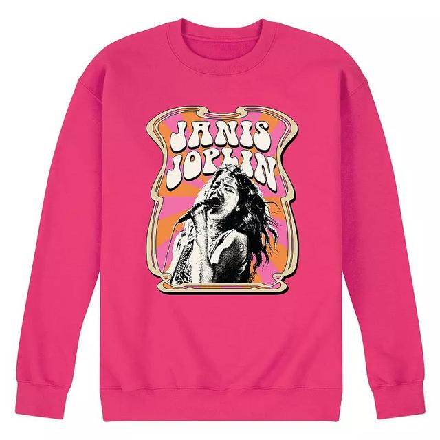 Mens Janis Joplin Poster Sweatshirt Product Image