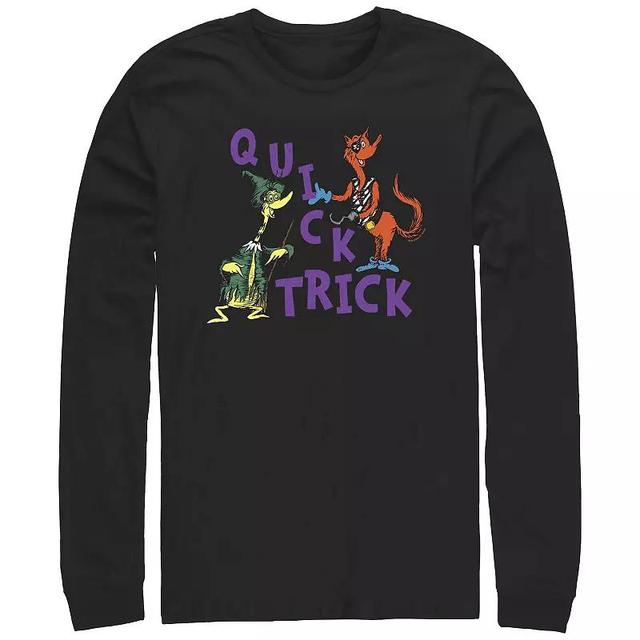 Mens Dr. Seuss Quick Trick Long sleeves Graphic Tee Product Image