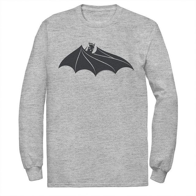 Mens DC Comics Batman Cloak Chest Logo Tee Product Image