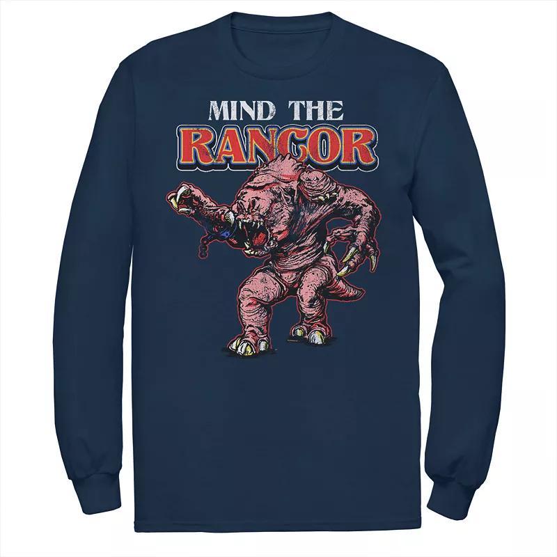 Mens Star Wars Mind The Rancor Portrait Tee Blue Product Image