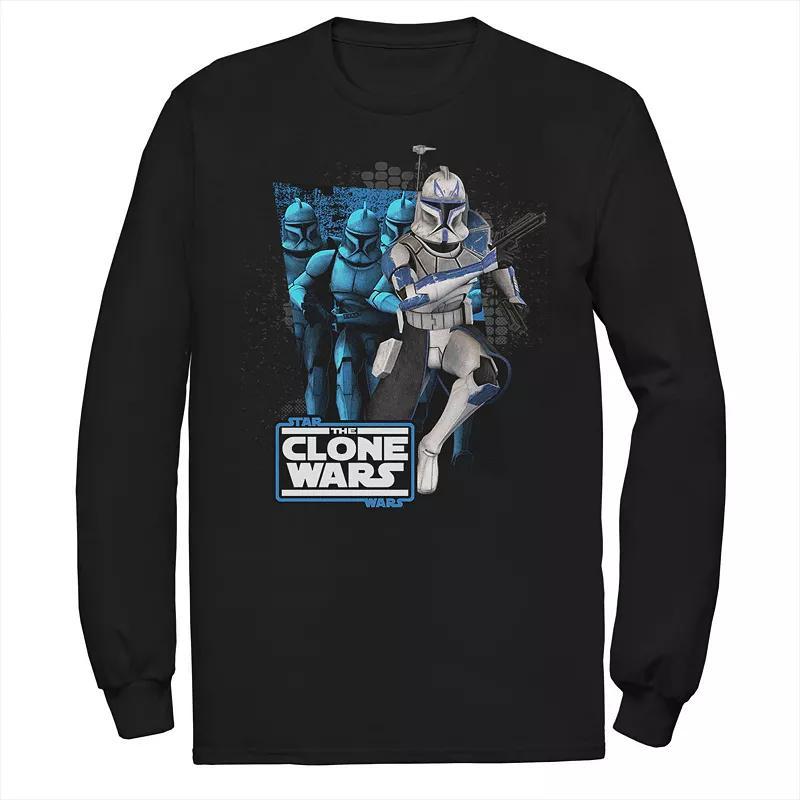 Mens Star Wars: The Clone Wars Clone Captain Rex Mashup Tee Product Image