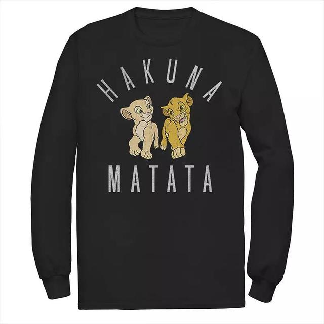 Disneys The Lion King Simba Nala Mens Hakuna Matata Tee Product Image