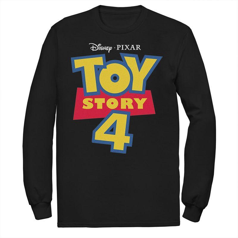 Mens Disney/Pixar Toy Story 4 Logo Tee White Product Image