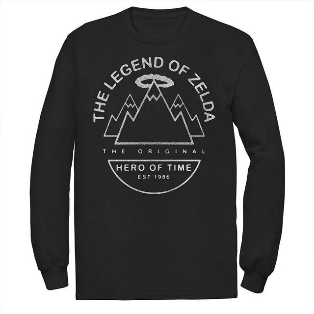 Big & Tall The Legend of Zelda Death Mountain Long Sleeve, Mens Product Image