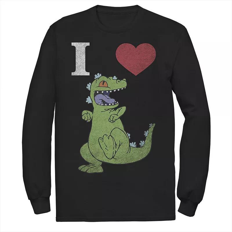 Mens Nickelodeon RugRats I Love Reptar Long Sleeve Graphic Tee Product Image