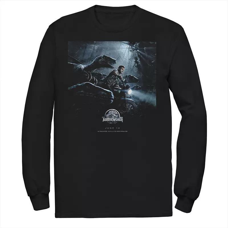 Mens Jurassic World Owen Raptors Poster Tee Product Image