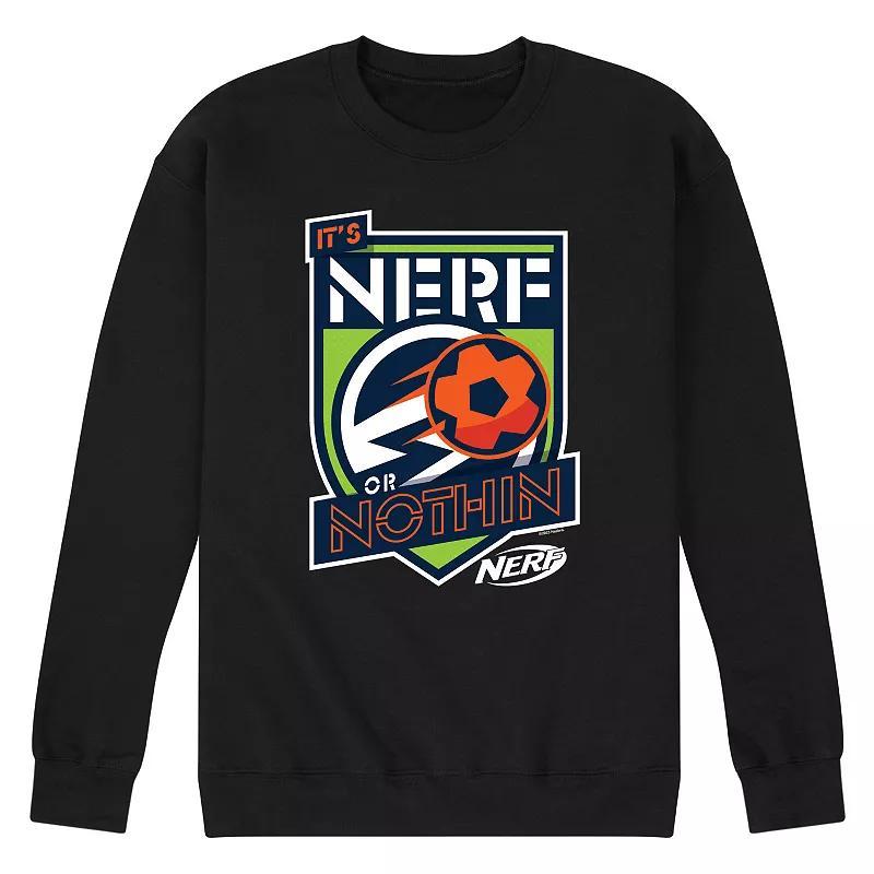 Mens Nerf Or Nothing Soccer Fleece Sweatshirt Blue Product Image