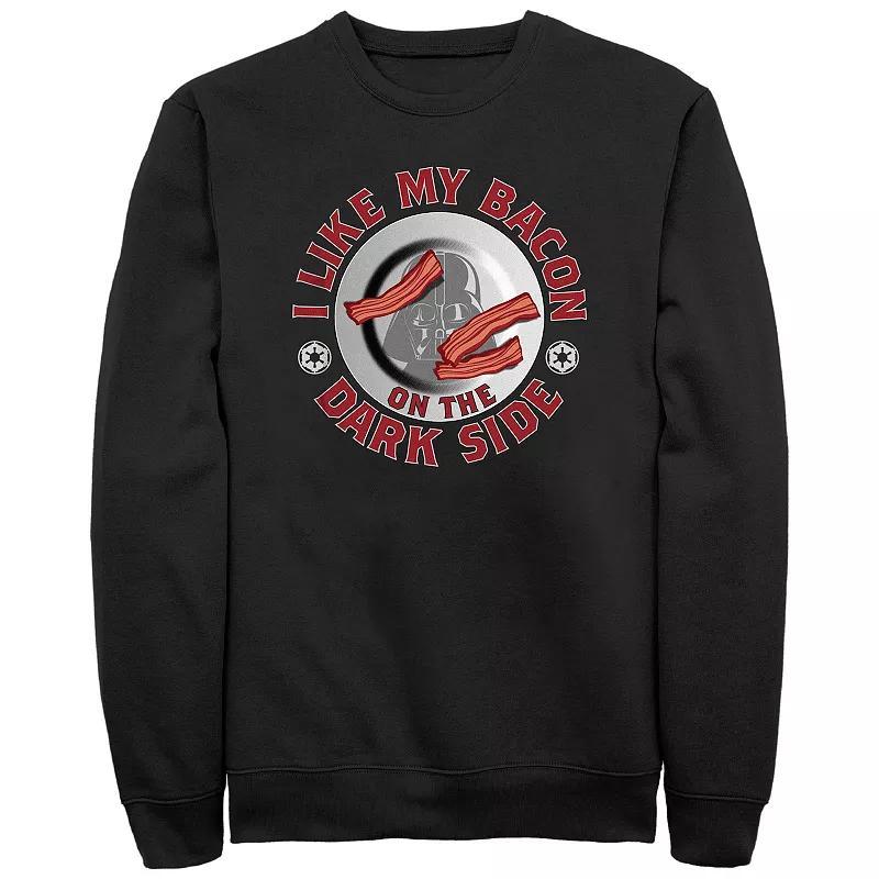 Mens Star Wars My Bacon On The Dark Side Graphic Fleece Product Image