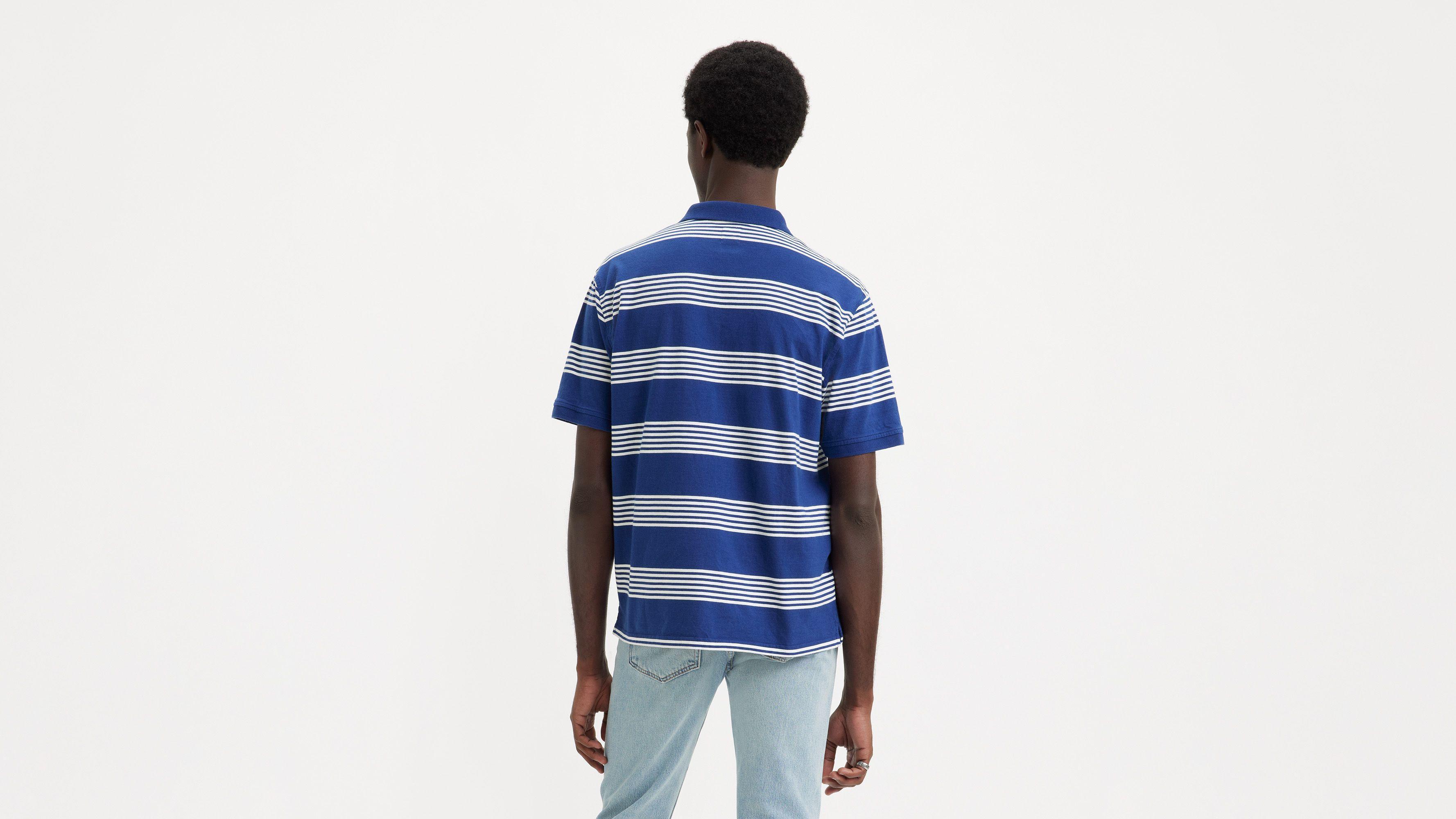 Relaxed Authentic Striped Polo Shirt Product Image