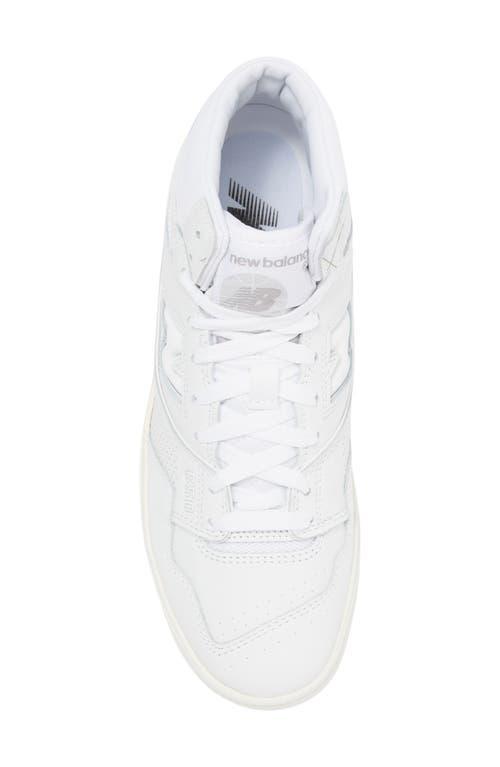 NEW BALANCE 650 High Top Sneaker In White Product Image