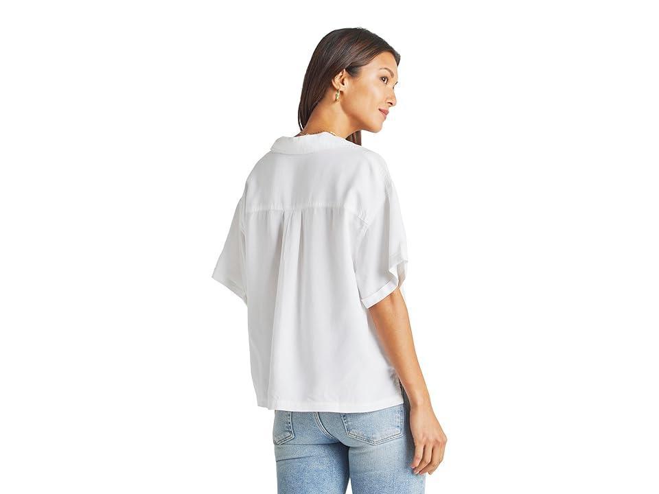 Womens Kailyn Short-Sleeve Poplin Top Product Image