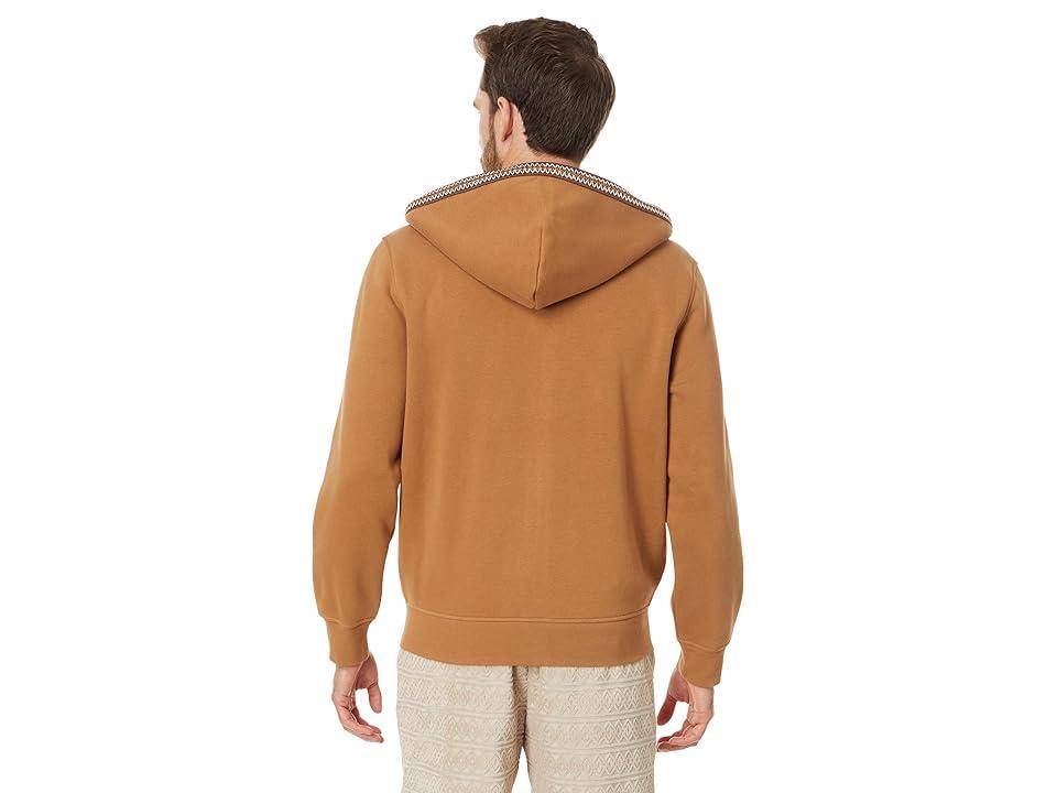 UGG Tasman Full Zip Hoodie (Chestnut) Men's Clothing Product Image