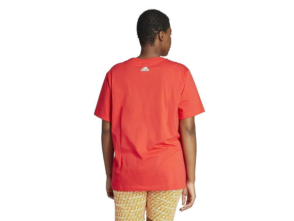 adidas Farm Graphic T-Shirt (Tomato) Women's Clothing Product Image