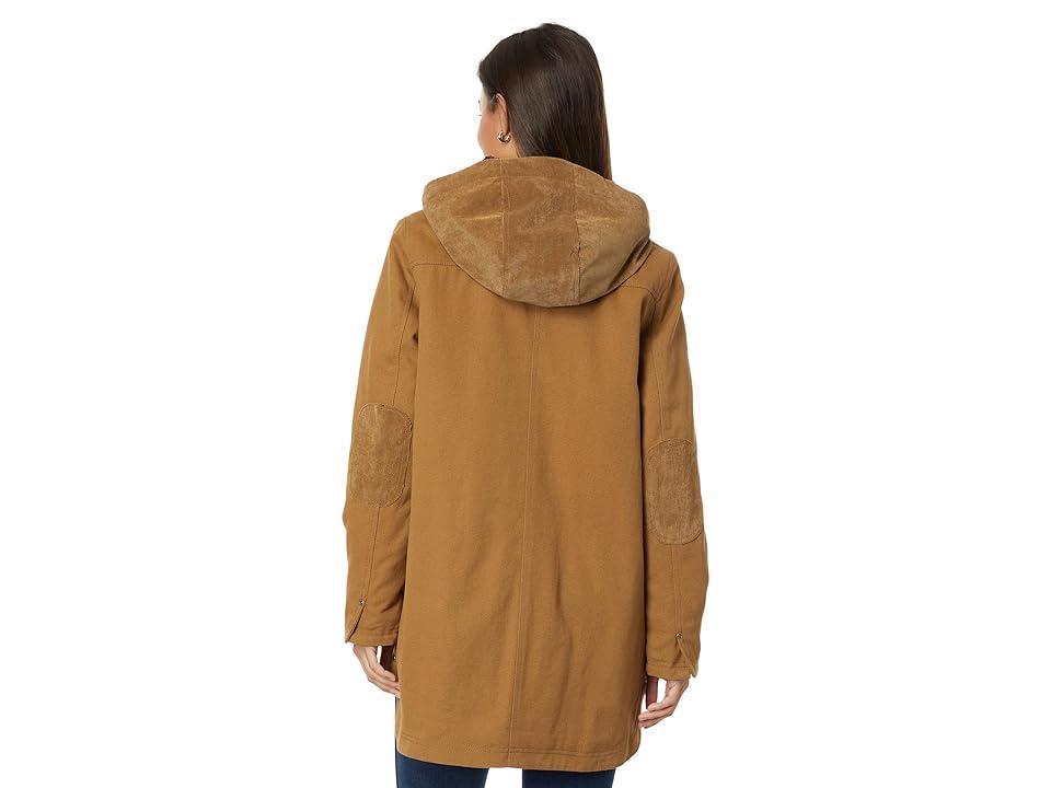 Pendleton Maria Corduroy Trim Canvas Parka Product Image