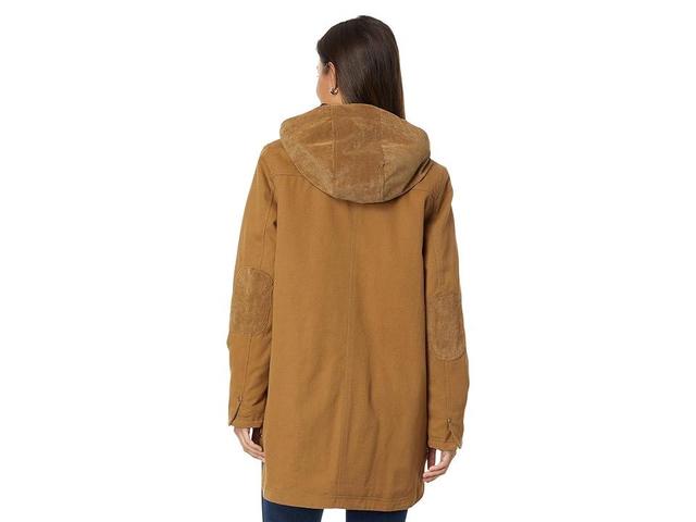 Pendleton Maria Corduroy Trim Canvas Parka Product Image