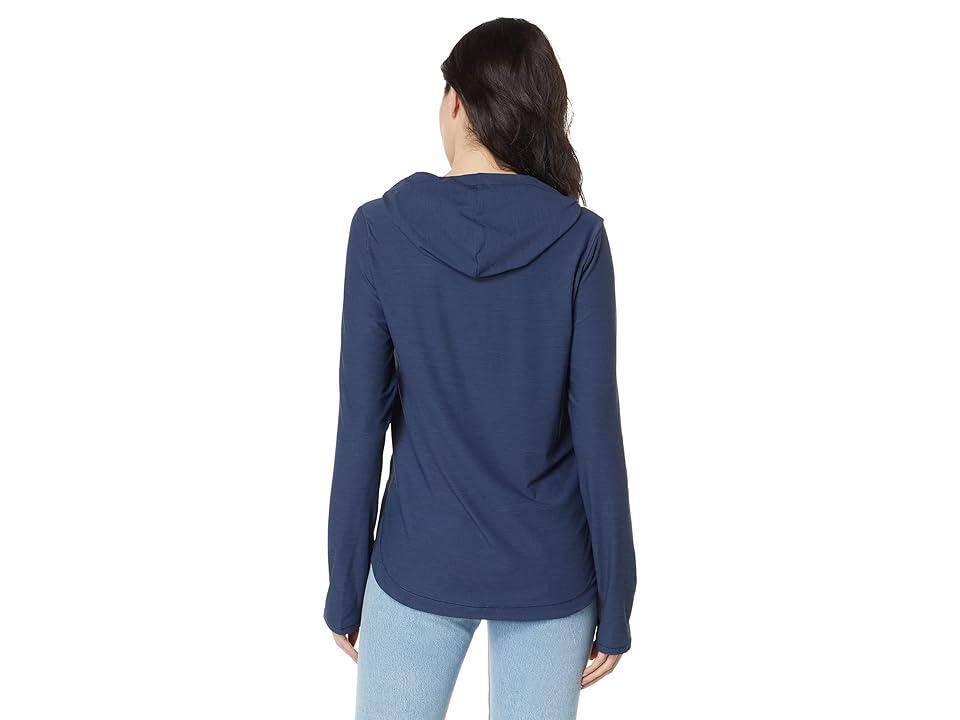 Southern Tide Linley Brrrdeg Performance Hoodie (Nautical ) Women's Clothing Product Image