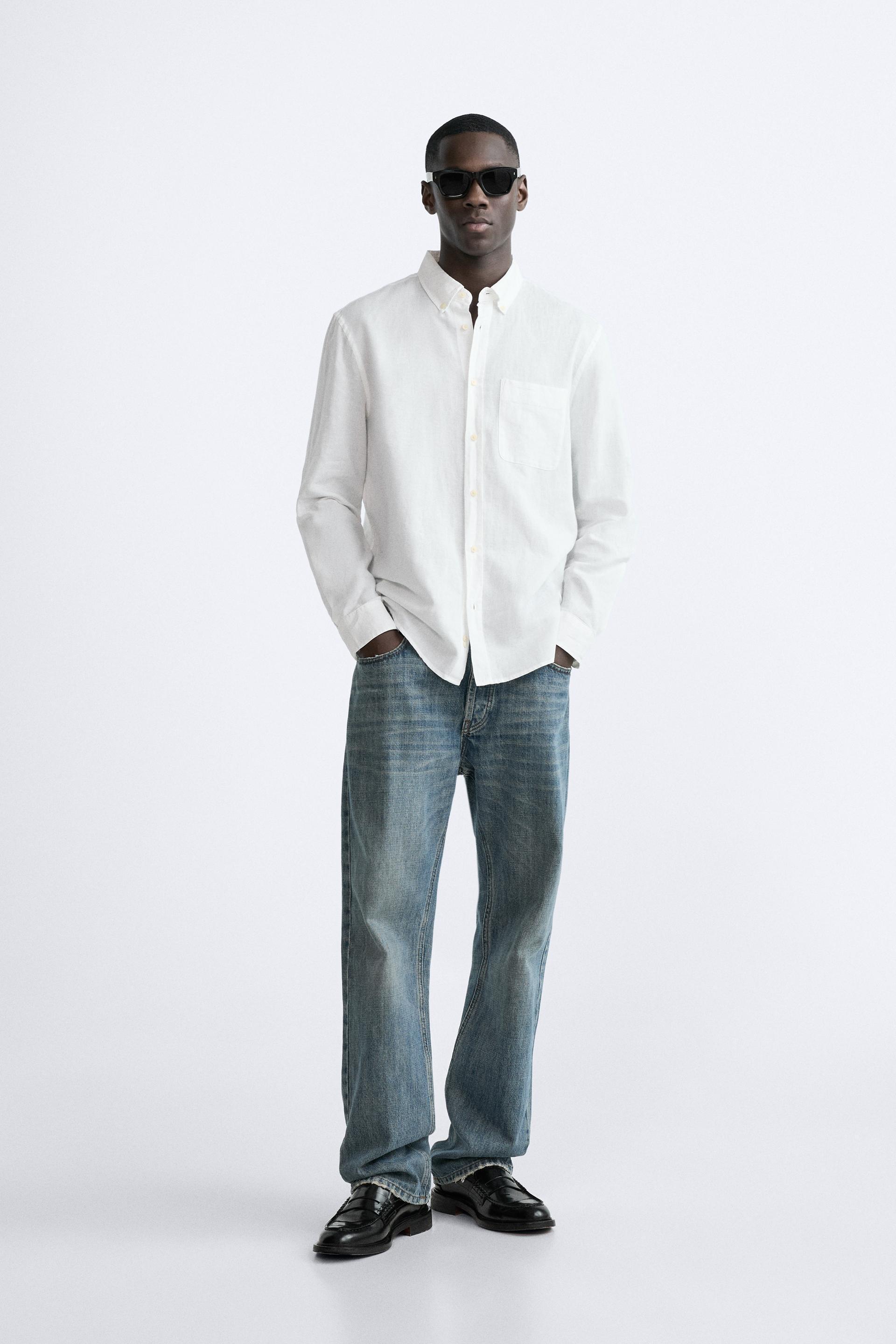 LINEN - COTTON SHIRT Product Image