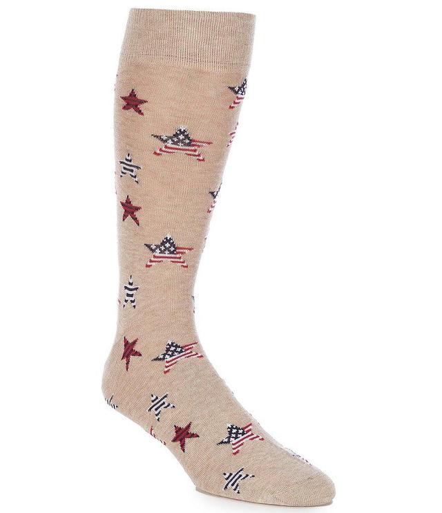 Cremieux Americana Stars-And-Stripes Crew Dress Socks Product Image