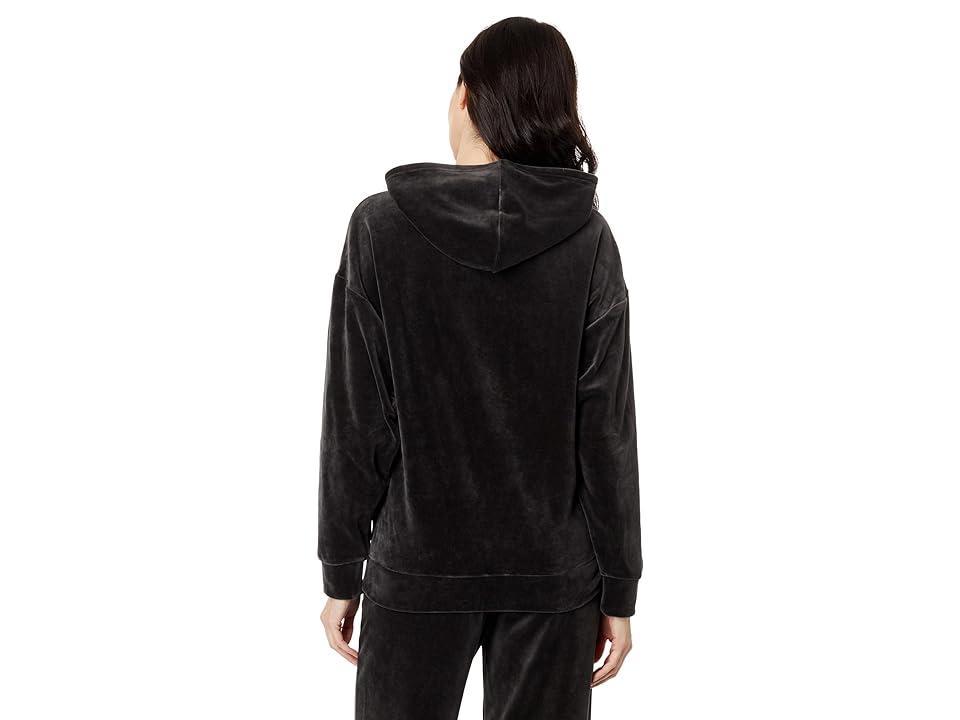 PUMA Essentials Elevated Velour Pullover Hoodie (Puma ) Women's Clothing Product Image