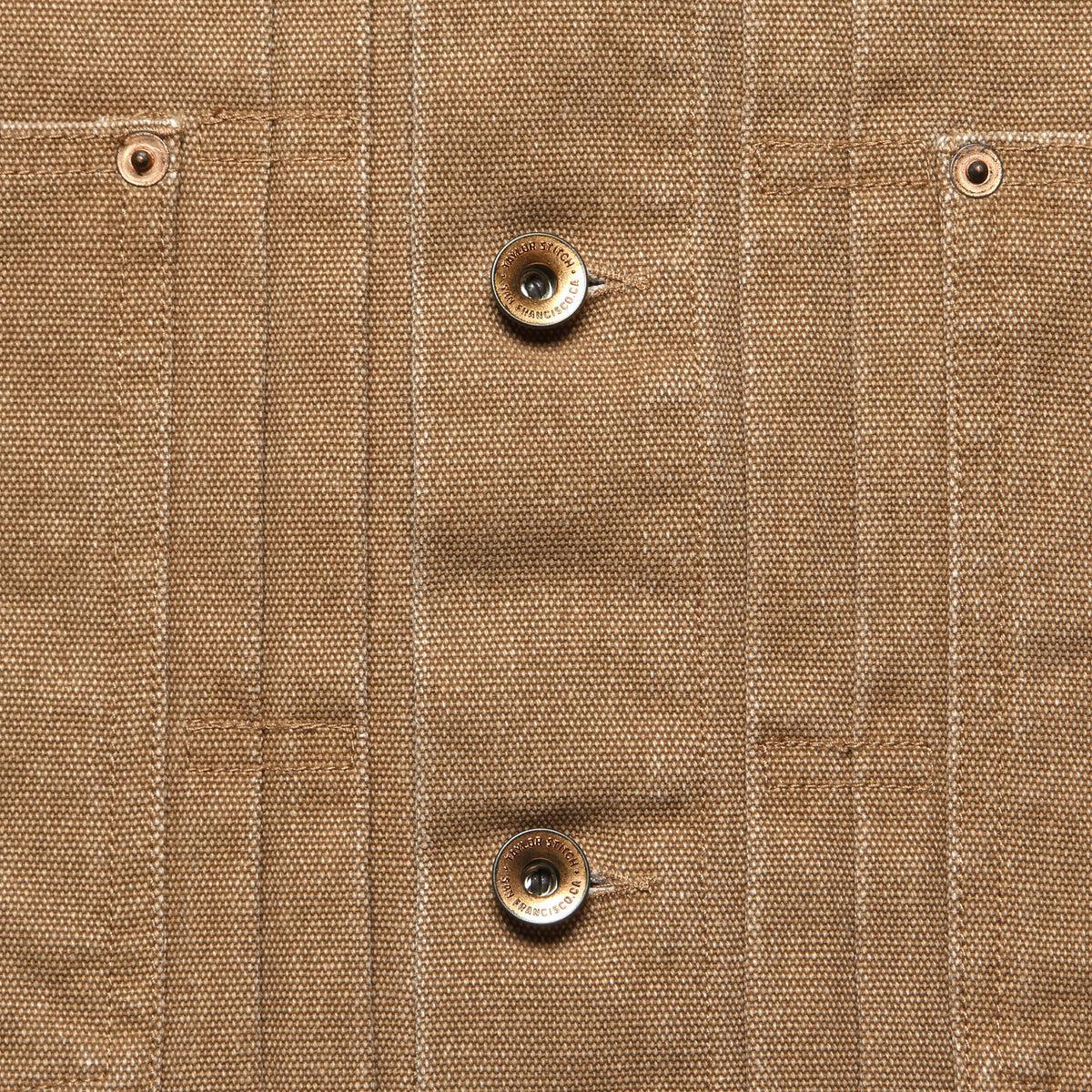 Ryder Jacket - Tobacco Chipped Canvas Product Image