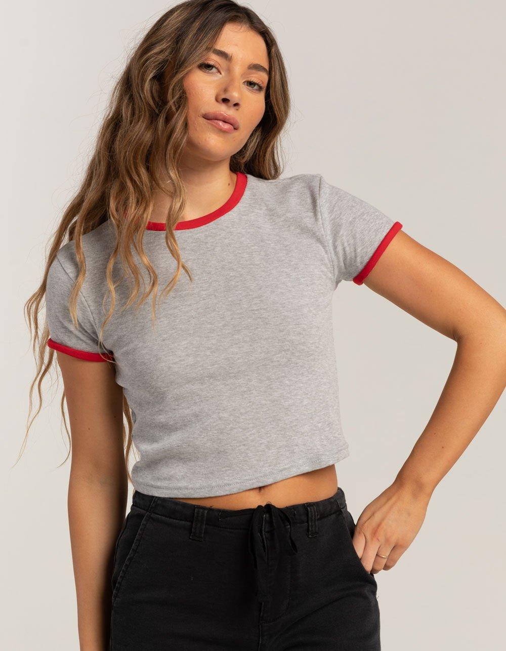 RSQ Womens Ringer Tee Product Image