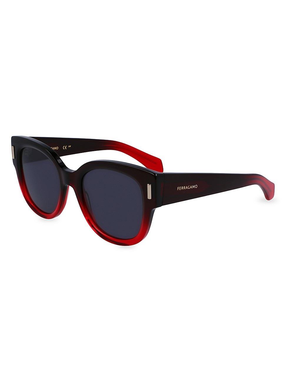 Womens Rivets 51MM Teacup Sunglasses Product Image