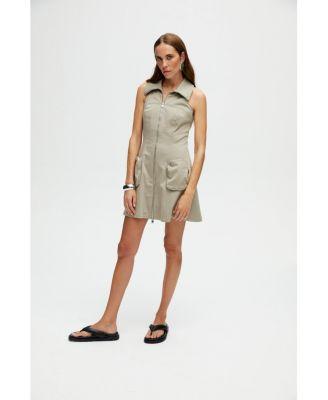 Womens Mini Dress with Pockets Product Image