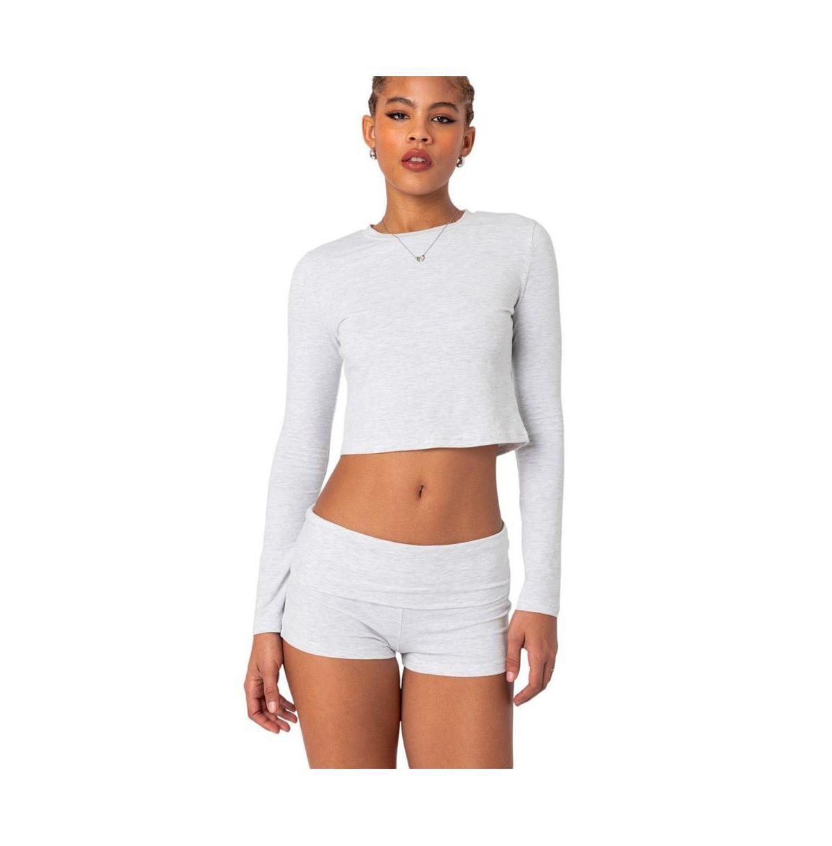 Edikted Womens Meg Long Sleeve Top Product Image