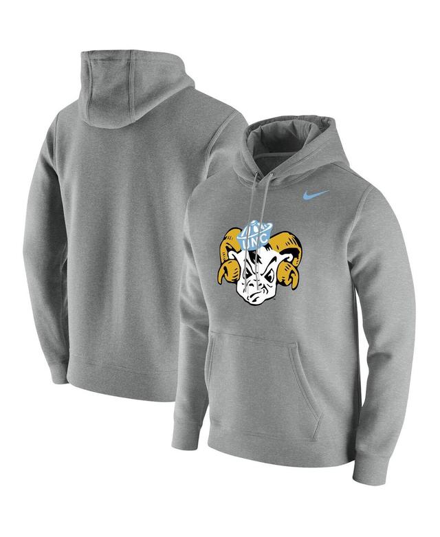 Mens Nike Heathered Gray USC Trojans Vintage School Logo Pullover Hoodie Product Image