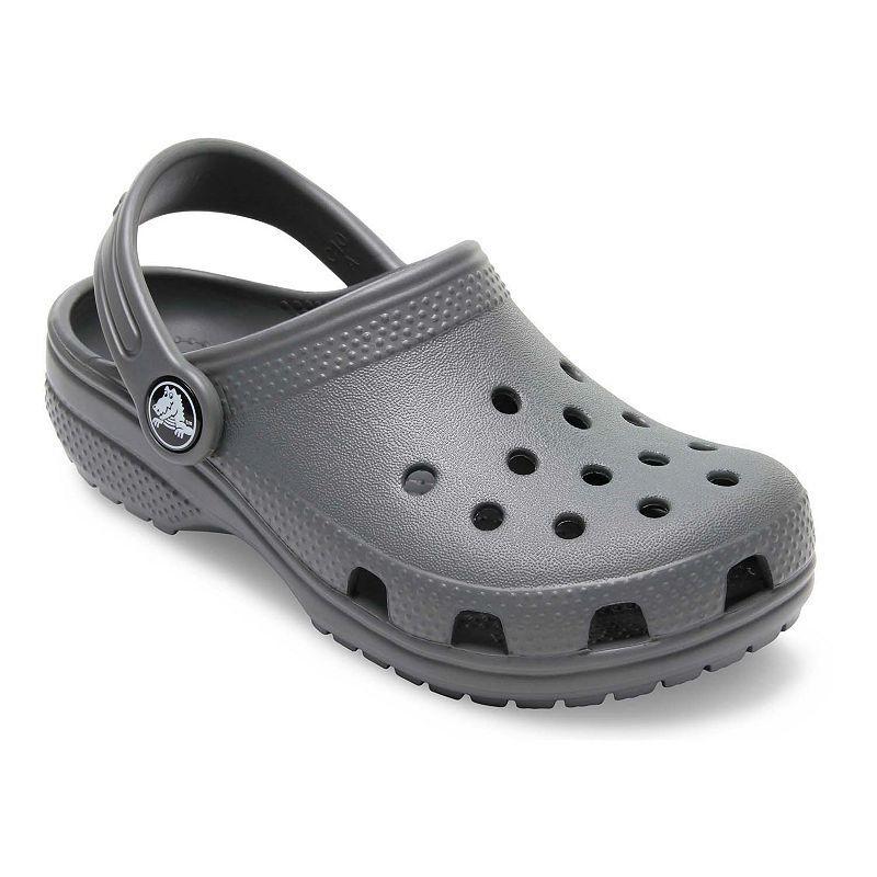 Crocs Classic Toddlers Clogs, Toddler Boys Grey Gray Product Image