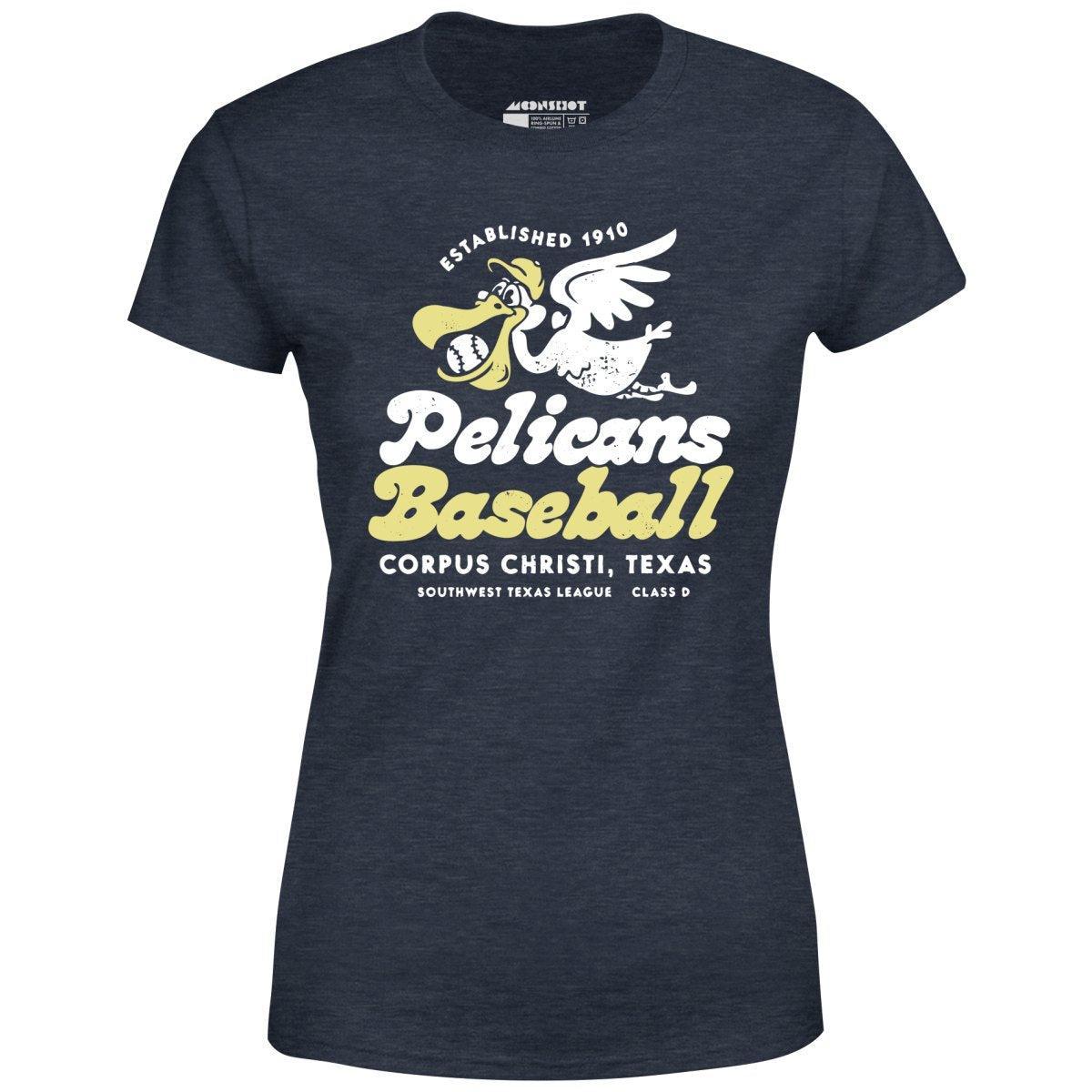 Corpus Christi Pelicans - Texas - Vintage Defunct Baseball Teams - Women's T-Shirt Female Product Image