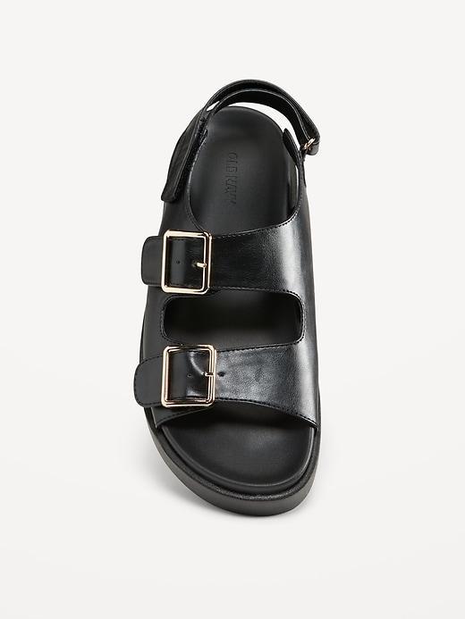 Chunky Buckle Strap Sandal Product Image