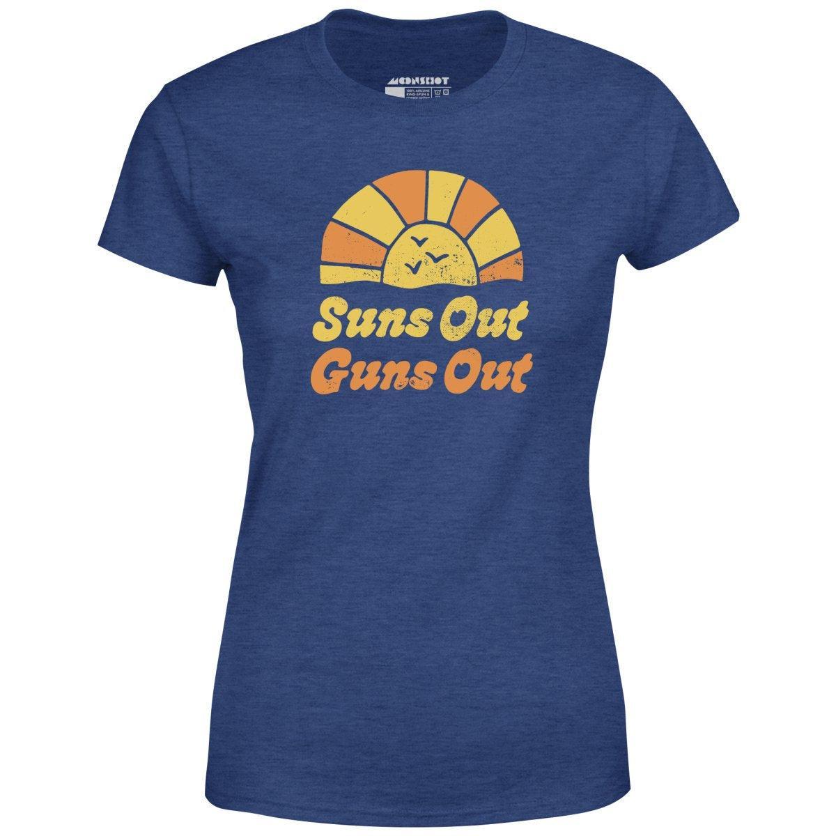 Suns Out Guns Out - Women's T-Shirt Female Product Image