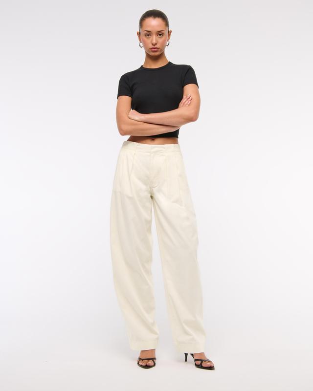 Mid Rise Barrel Pant Product Image