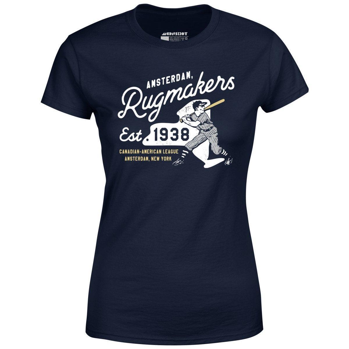 Amsterdam Rugmakers - New York - Vintage Defunct Baseball Teams - Women's T-Shirt Female Product Image