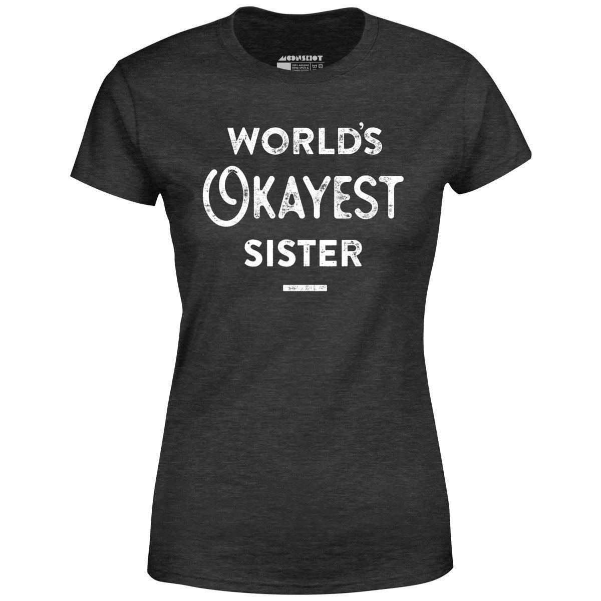 World's Okayest Employee - Women's T-Shirt Female Product Image