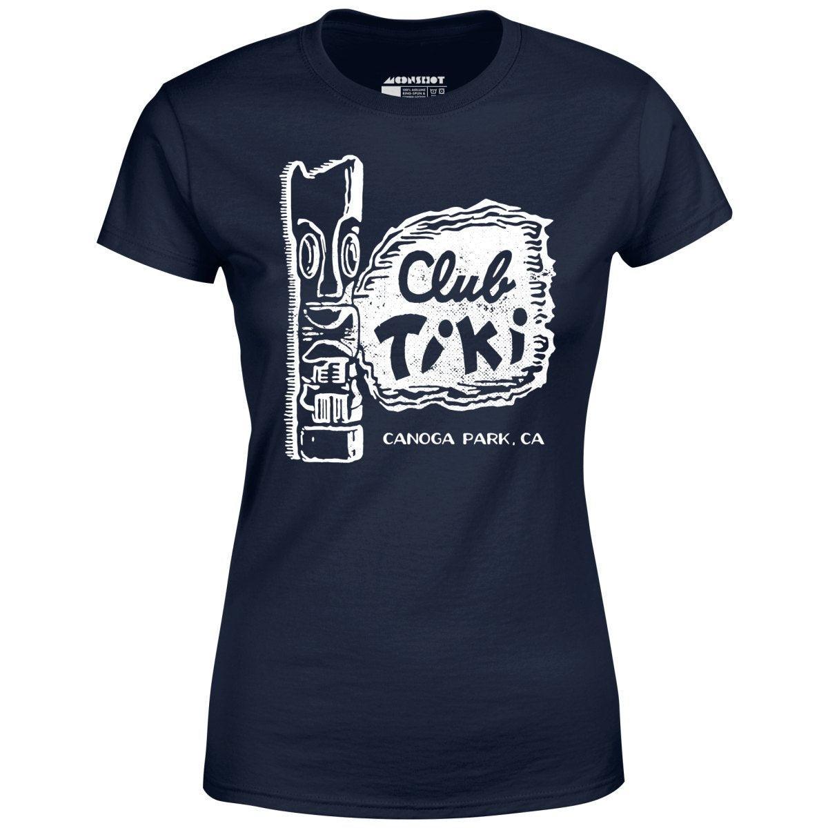 Club Tiki - Canoga Park, CA - Vintage Tiki Bar - Women's T-Shirt Female Product Image