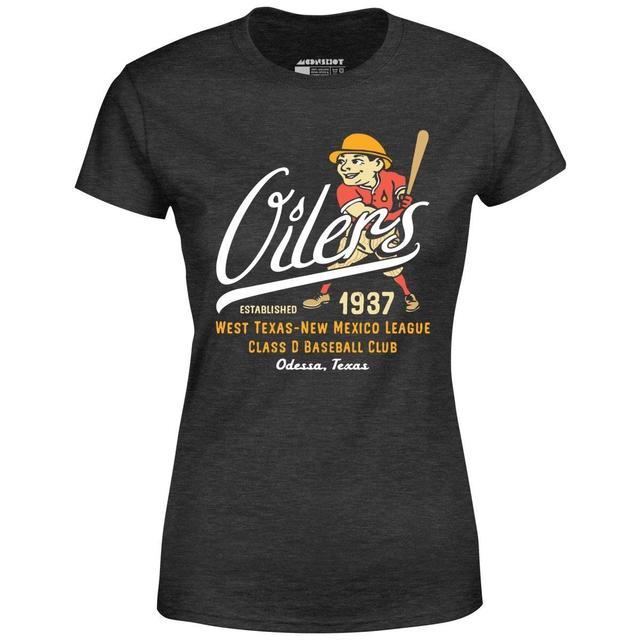 Odessa Oilers - Texas - Vintage Defunct Baseball Teams - Women's T-Shirt Female Product Image