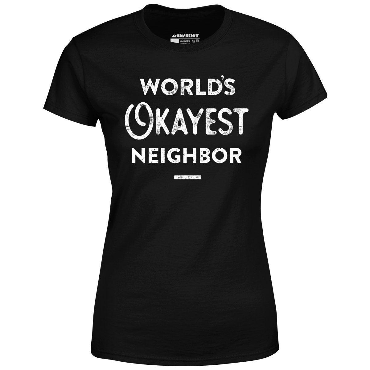 World's Okayest Employee - Women's T-Shirt Female Product Image