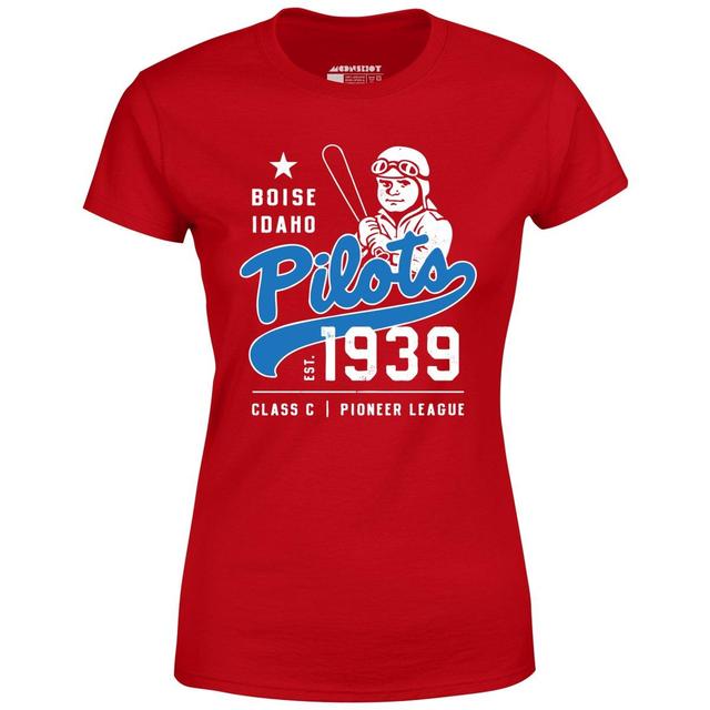 Boise Pilots - Idaho - Vintage Defunct Baseball Teams - Women's T-Shirt Female Product Image