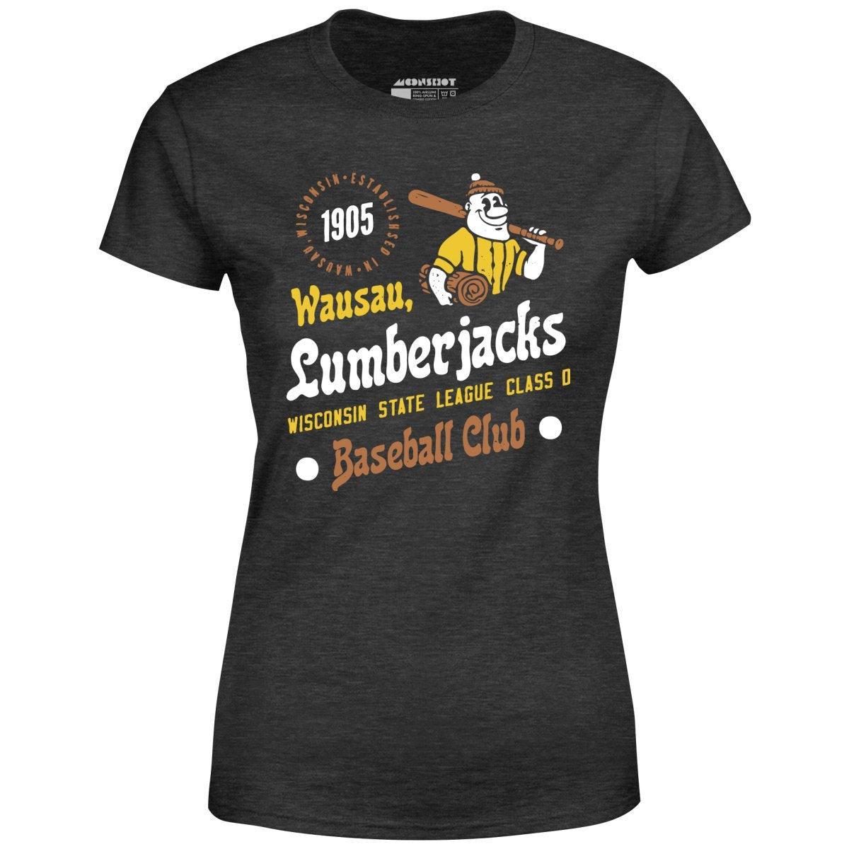 Wausau Lumberjacks - Wisconsin - Vintage Defunct Baseball Teams - Women's T-Shirt Female Product Image